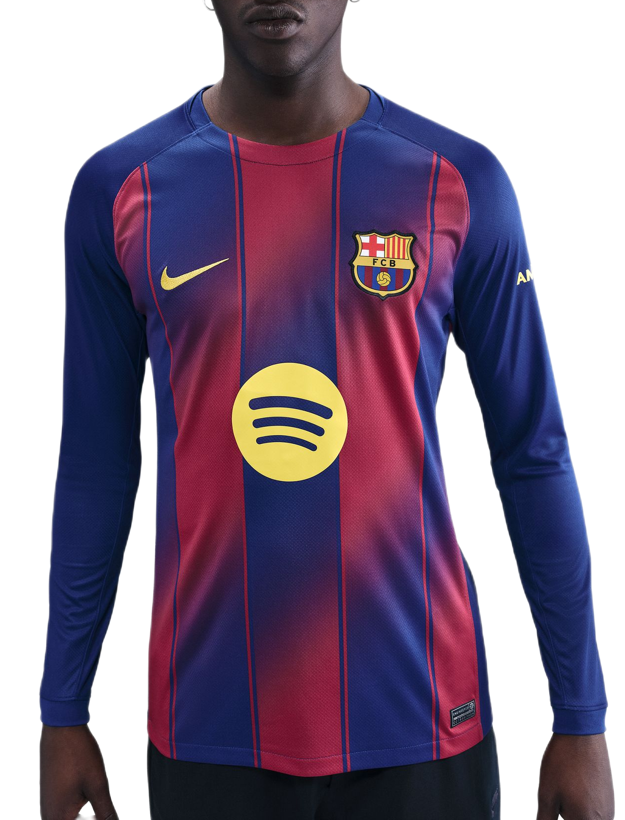 Jersey Nike FCB Nike Long Sleeve Jersey Blå | hj4611-456, 0
