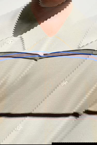 Skjorte Paul Smith Paul Smith Striped Knitted Shirt Hvid | M1R.263Z.P02680, 3