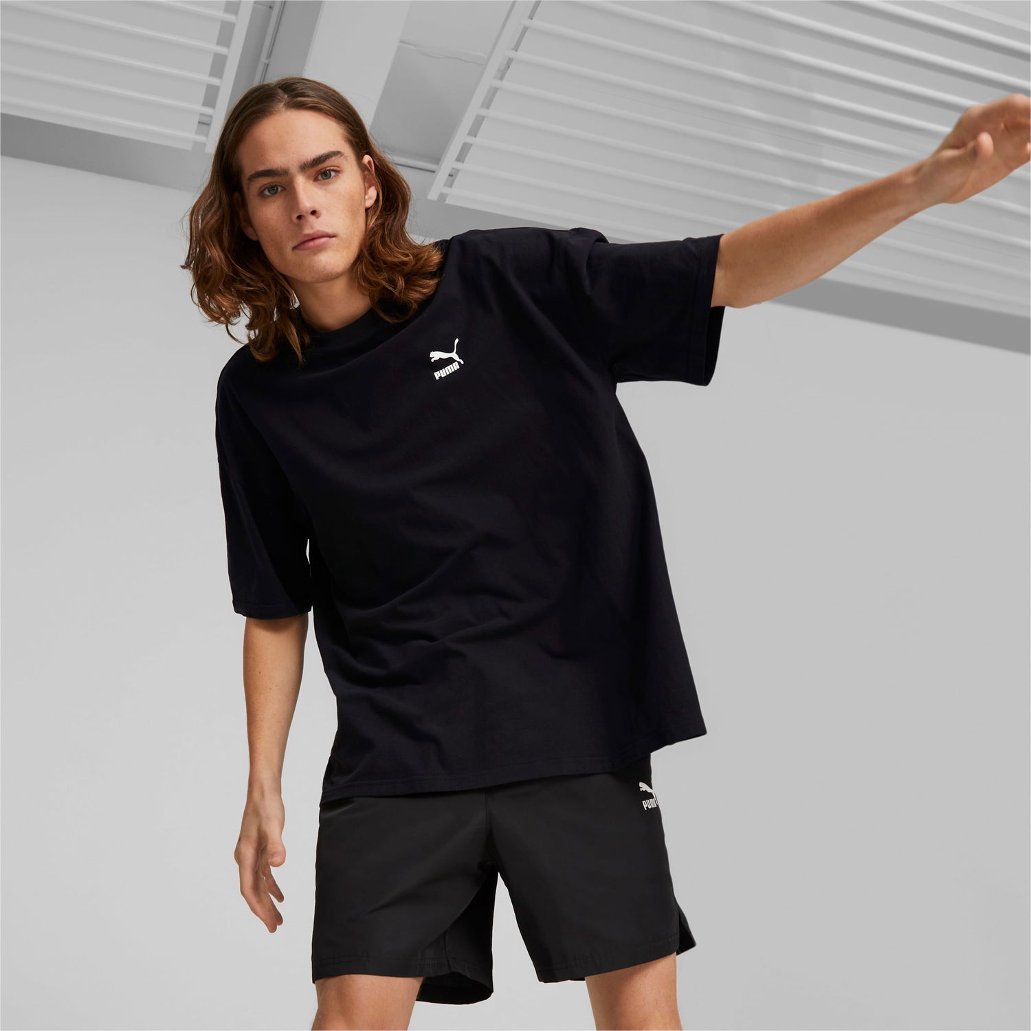 T-shirt Puma Classics Oversized T-Shirt Sort | 538070_01, 1