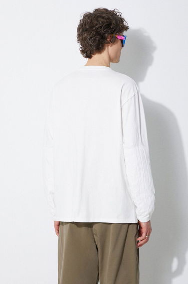 T-shirt Manastash Manastash Armor Long Sleeve T-Shirt Hvid | 7924130002, 2