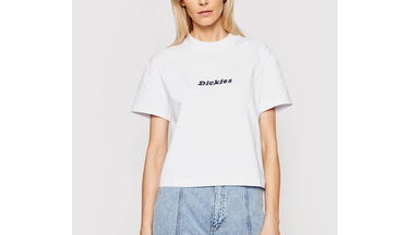 T-shirt Dickies S/S Loretto Tee Hvid | DK0A4XBA-WHX, 3