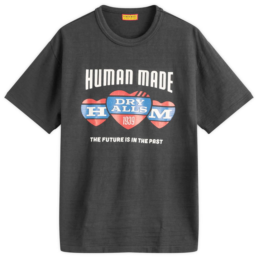 T-shirt Human Made Multi Heart T-Shirt, Size Large Sort | HM30TE003-BLK