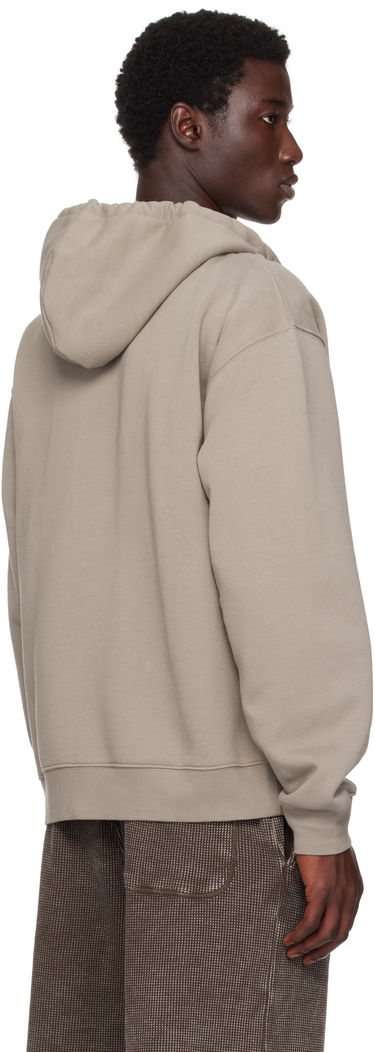 Sweatshirt Dime Dime Cursive Small Logo Zip Hoodie Grå | DIMESU2549DRI, 2