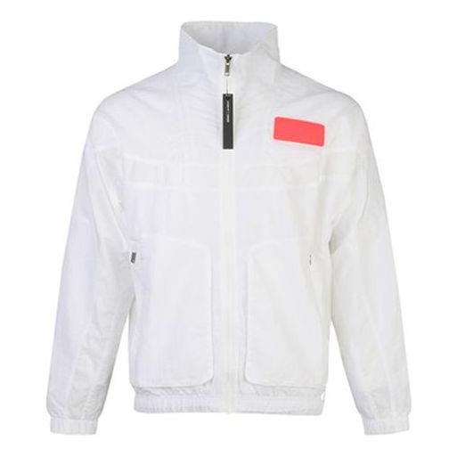 Vindjakke Jordan Jordan 23 Engineered Rubber Sports Jacket Hvid | CN4579-101