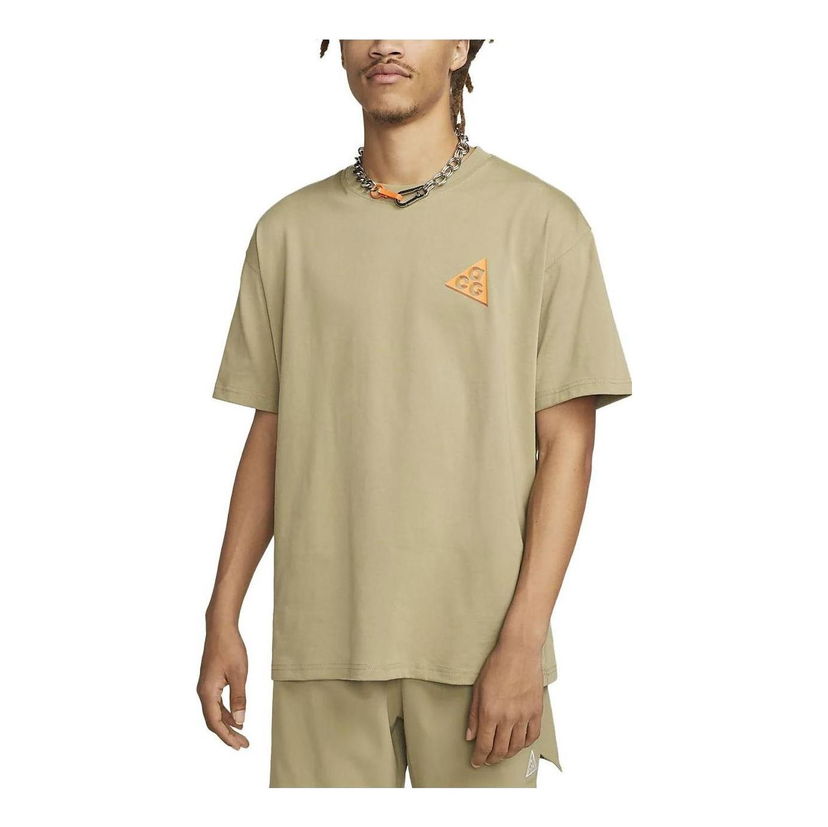 T-shirt Nike ACG ACG Vortex T-Shirt Beige | FB8126-276