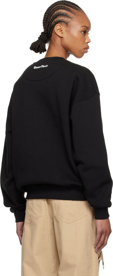 Sweater KENZO Kenzo Paris VERDY Edition Embroidered Oversized Sweatshirt Sort | FF52SW1944MB, 2