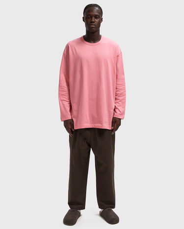 T-shirt Comme des Garçons Long-Sleeve Knit T-Shirt Lyserød | FP-T021-W25-5, 2
