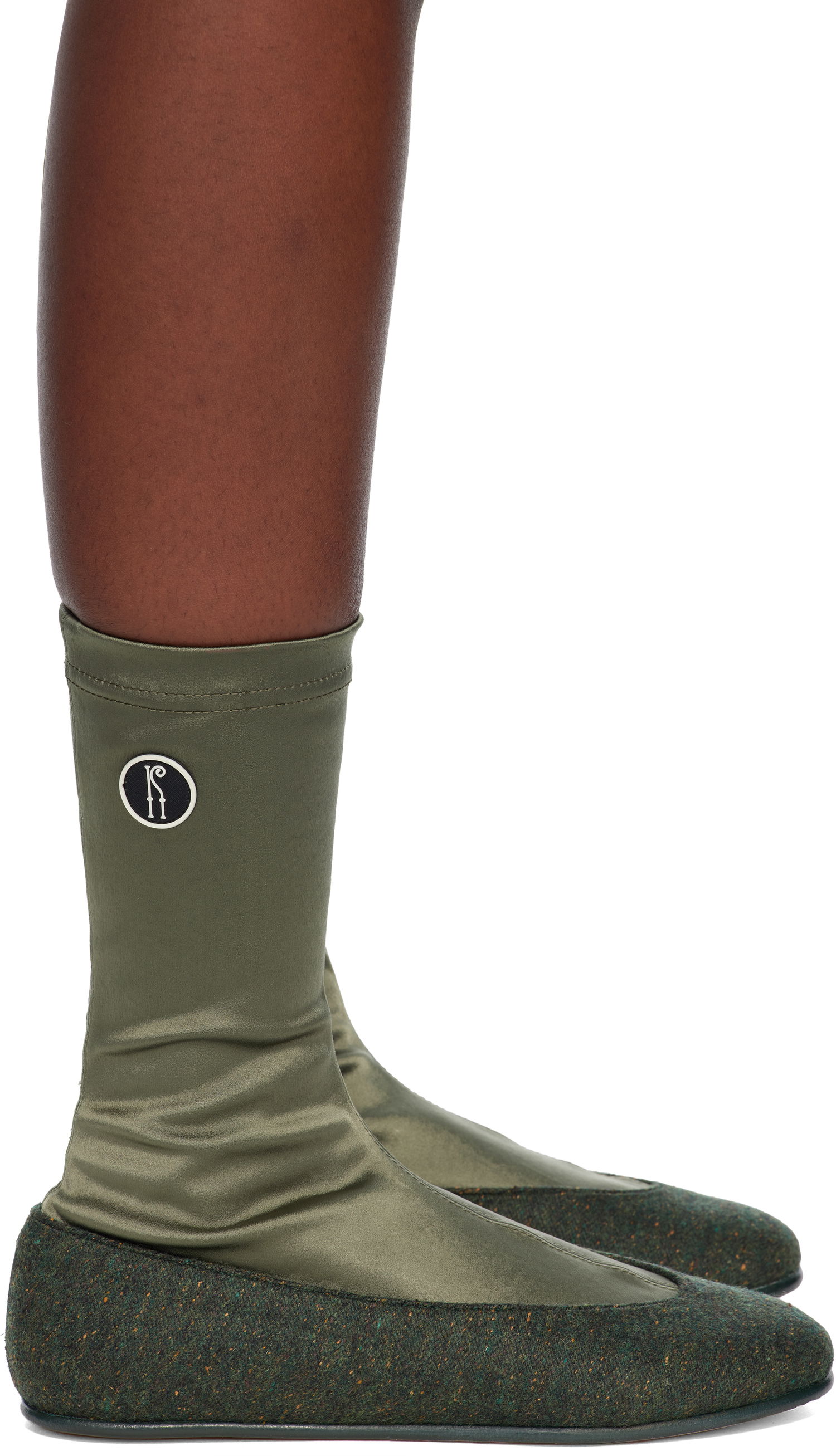 Sneakers og sko KIKO KOSTADINOV Kiko Kostadinov Proxima Low Ballerina Boots Grøn | KKWAW25FT04-196, 0