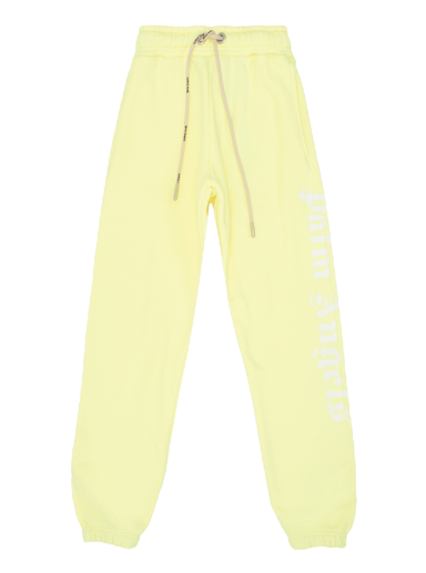 Joggingbukser Palm Angels GD Logo Sweatpants Gul | PMCH011S22FLE0036565