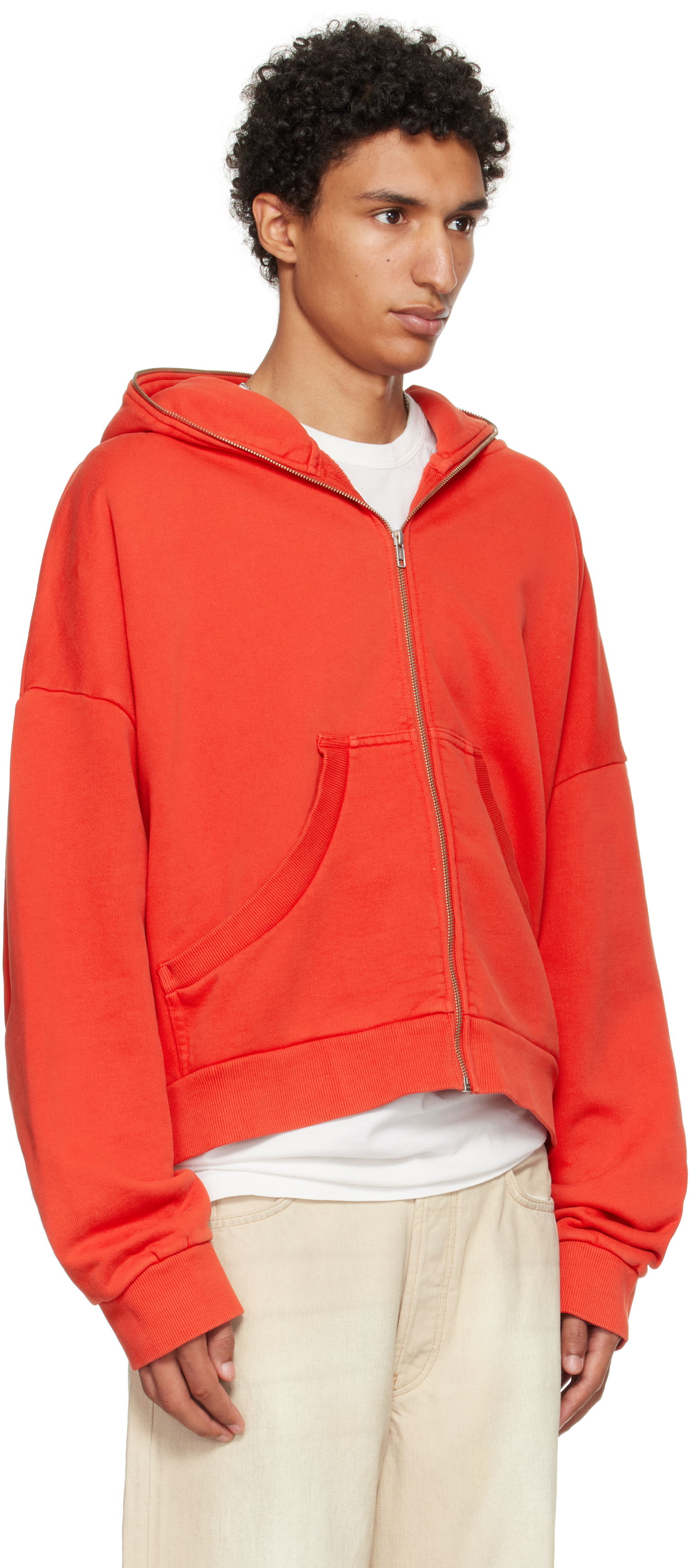 Sweatshirt Entire Studios Entire Studios Eternal Zip Hoodie Rød | ES2202CH, 1