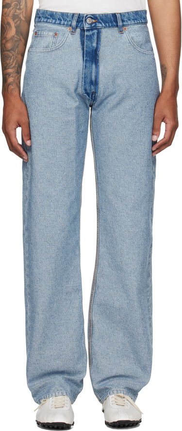 Jeans Maison Margiela MM6 Maison Margiela Straight-Leg Jeans Blå | SH0LA0026 M30018, 0