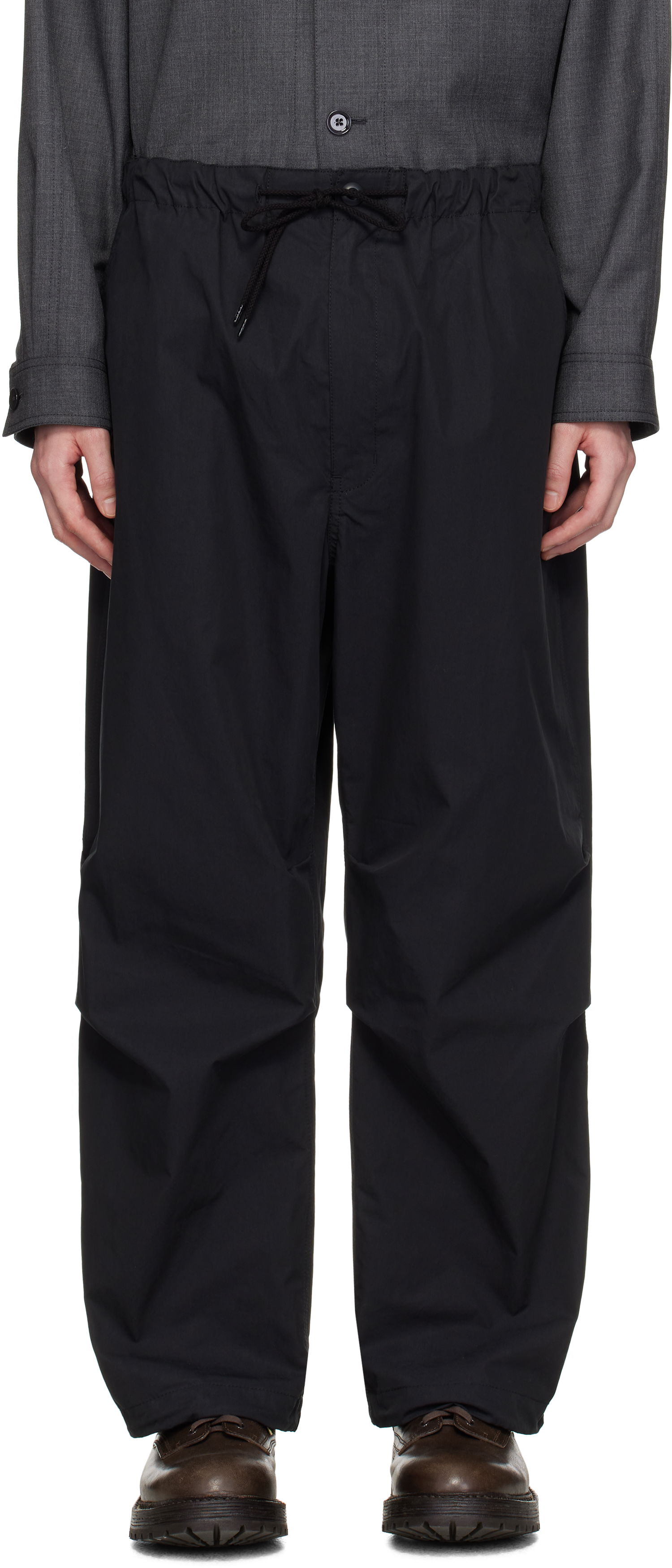 Bukser Comme des Garçons Homme Weather Trousers Sort | HO-P021-051, 0