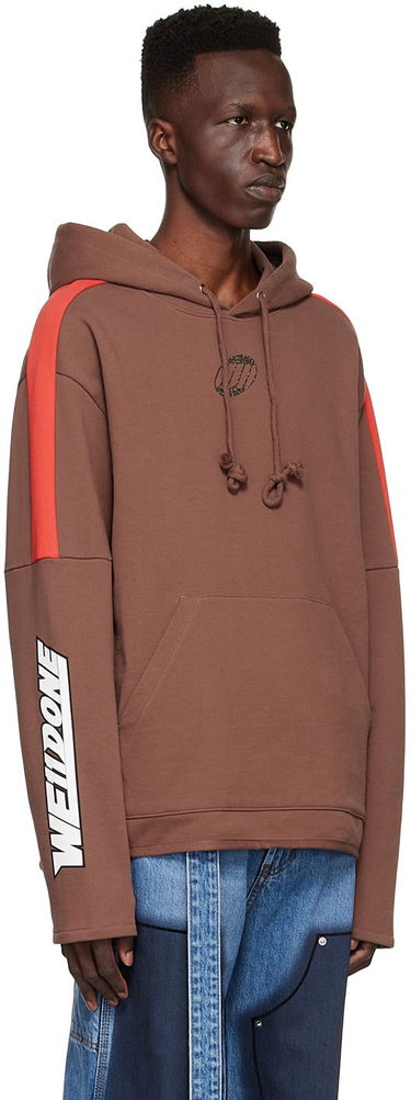 Sweatshirt We11done We11done Cotton Hoodie Brun | WD-TH1-22-556-U-BR, 1