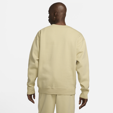 Sweatshirt Nike Solo Swoosh Fleece Crew Sweat Beige | DX1361-783, 1