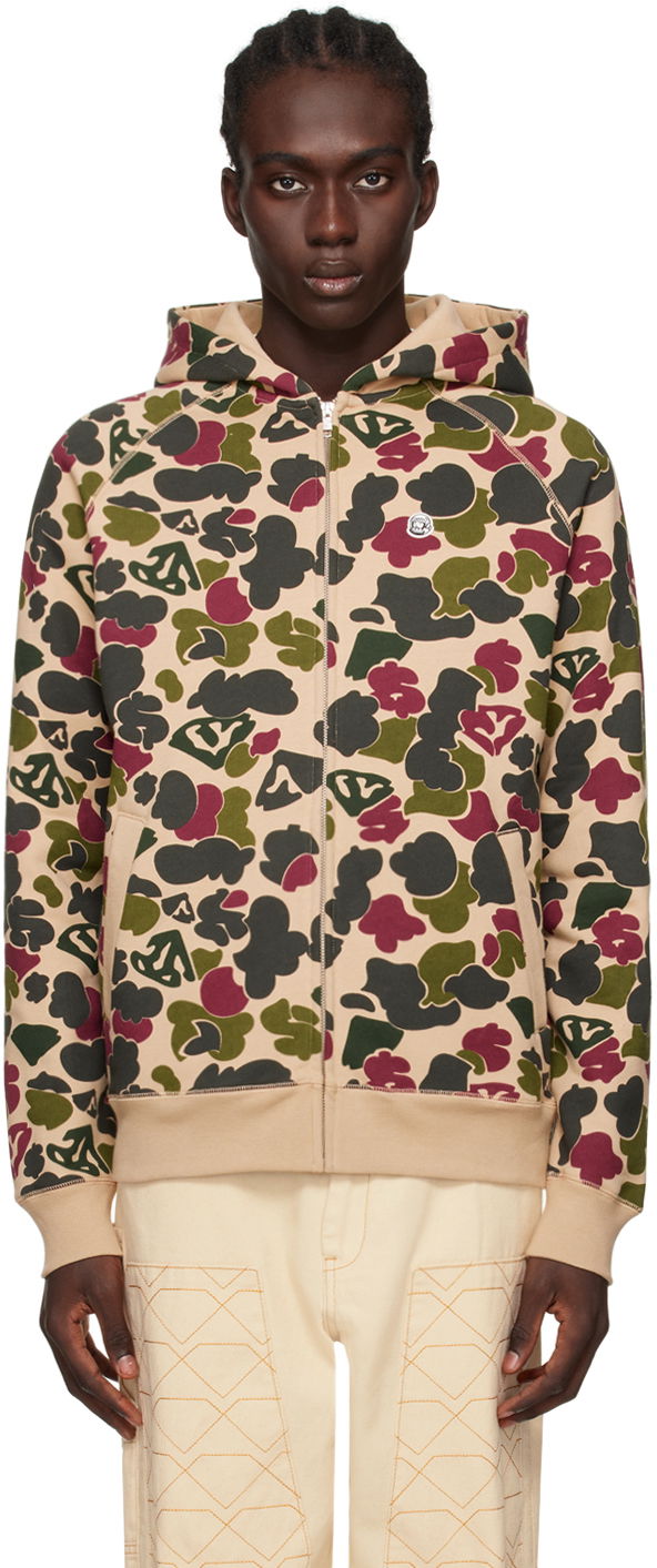 Sweatshirt BILLIONAIRE BOYS CLUB Duck Camo Hoodie Beige | B23437, 0