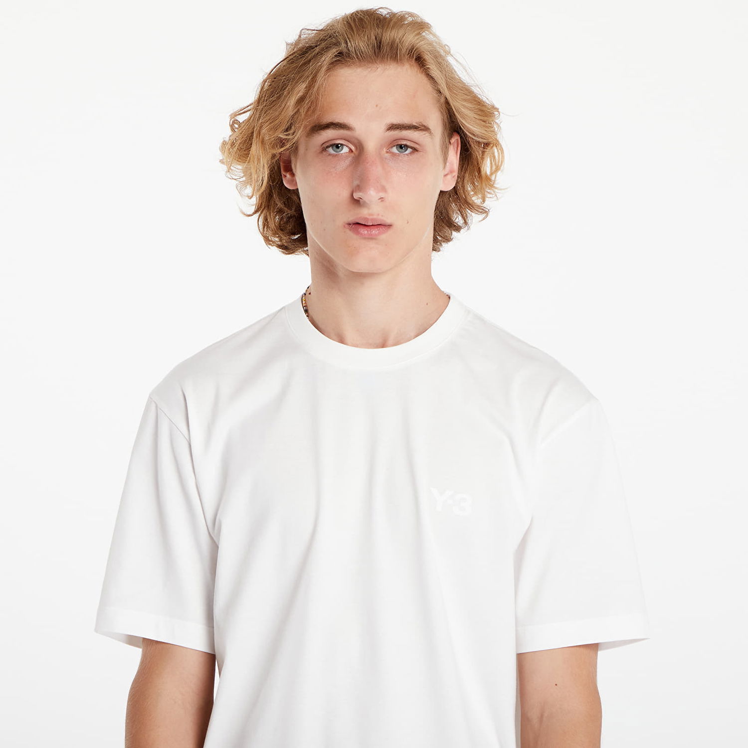 T-shirt Y-3 Regular Short Sleeve Tee Core White Hvid | JD9829, 1