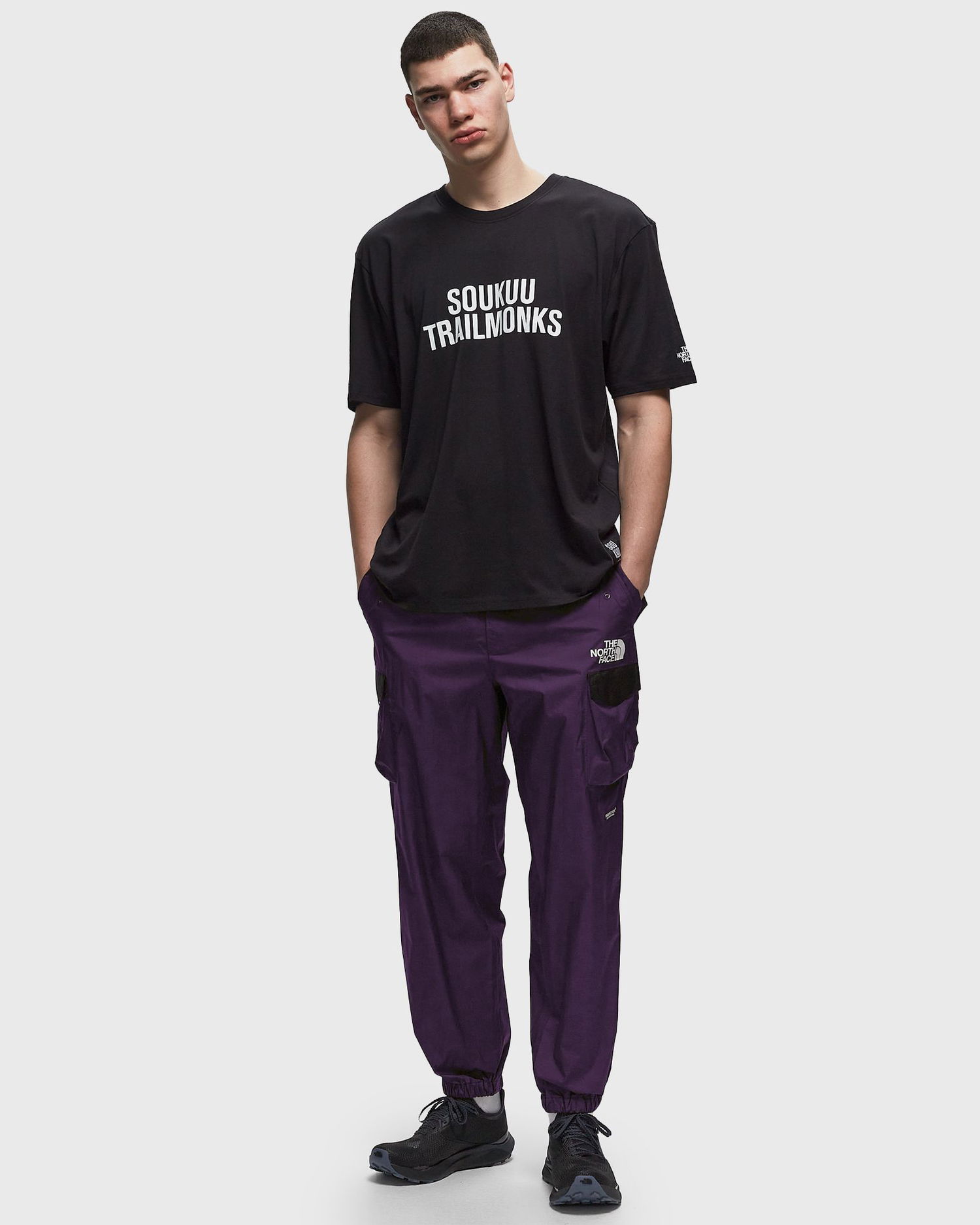 Cargo bukser The North Face Undercover x HIKE BELTED UTILITY SHELL PANT Lilla | NF0A87UDWO71, 1