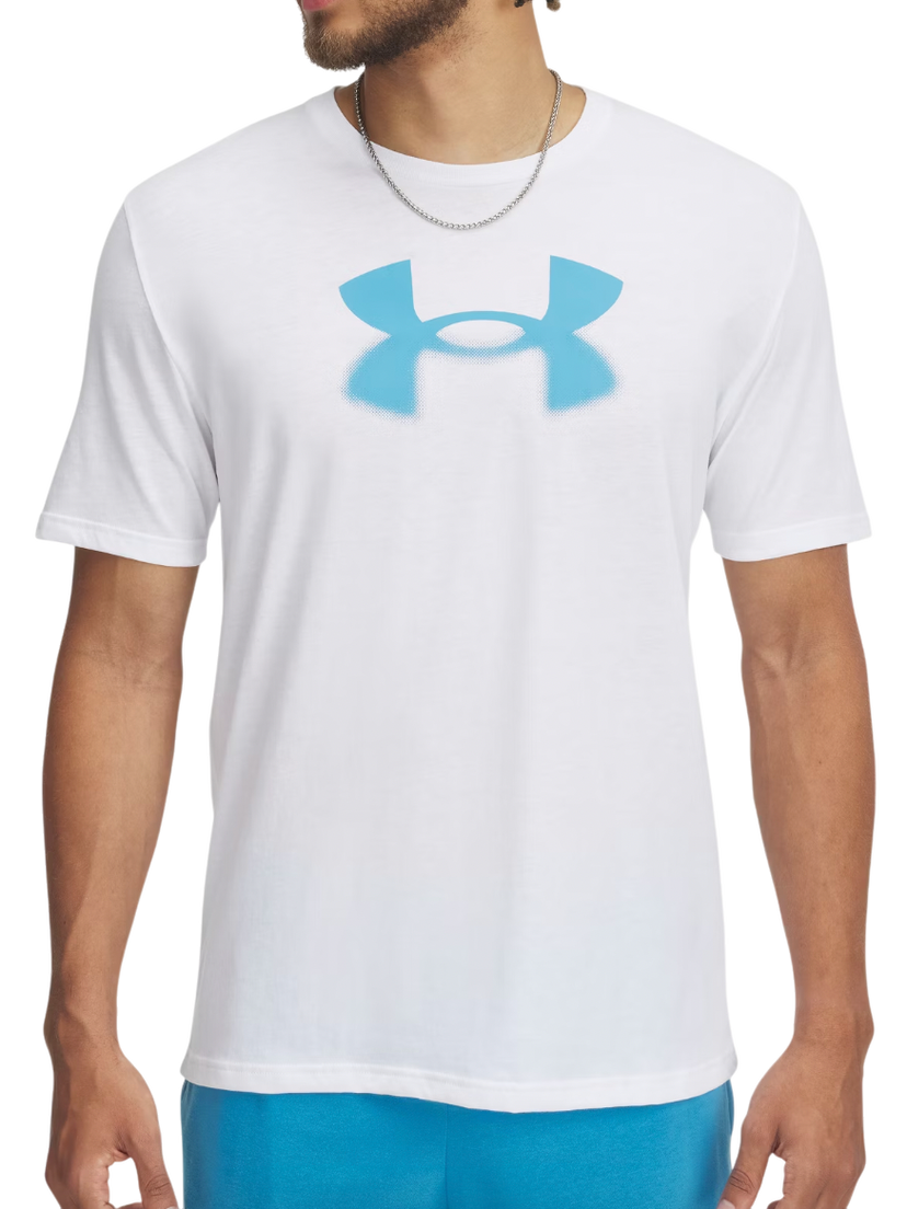 T-shirt Under Armour Reflective Big Logo Short Sleeve T-Shirt Hvid | 1390207-100