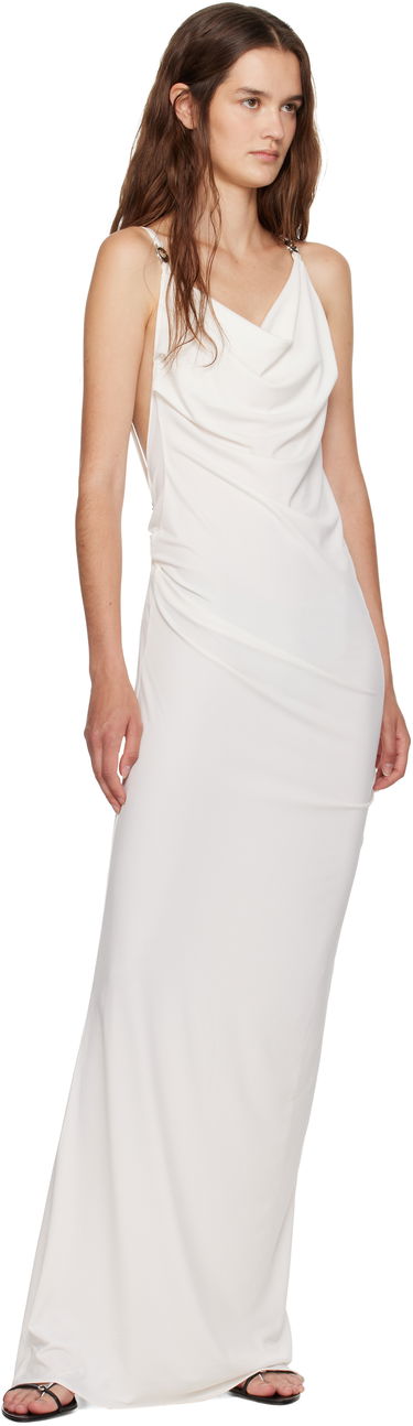 Kjole Coperni Coperni Maxi Dress Hvid | COPR205F5022, 3