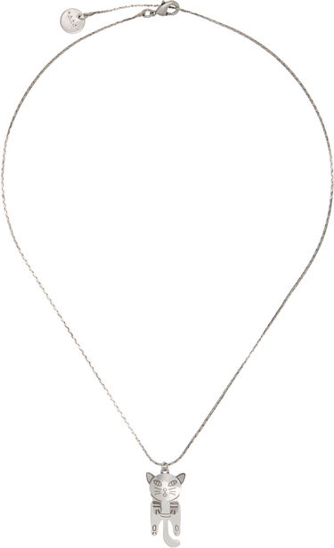 Halskæde Marni Marni Cat Pendant Necklace Metalisk | COMV0508A0 M2000, 0