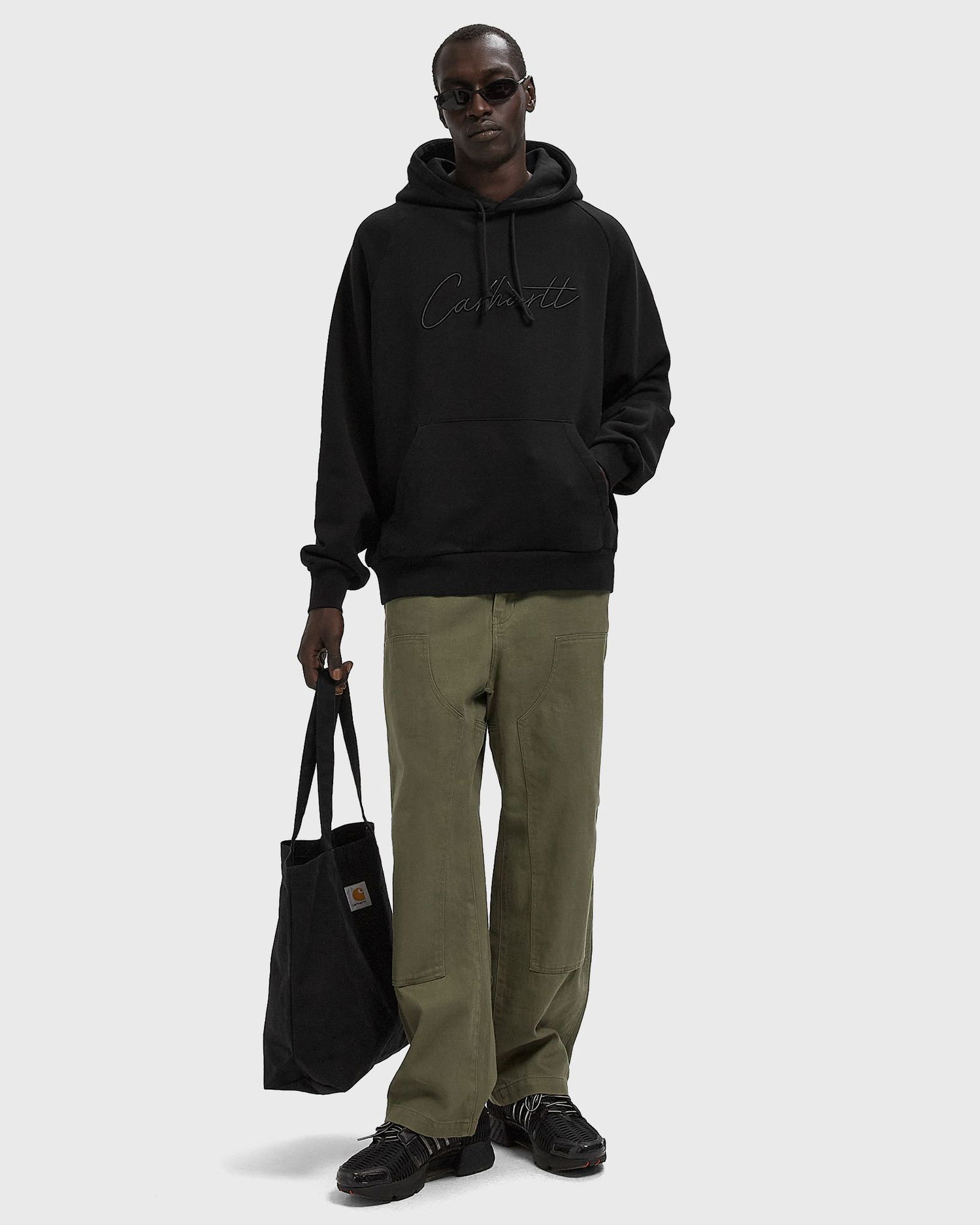 Sweatshirt Carhartt WIP Ray Hoodie Sort | I035640-89.XX, 1