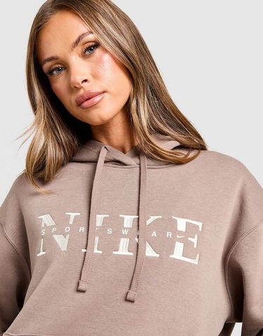 Sweatshirt Nike NSW Phoenix Fleece Pullover Hoodie Brun | IH4054-214, 3