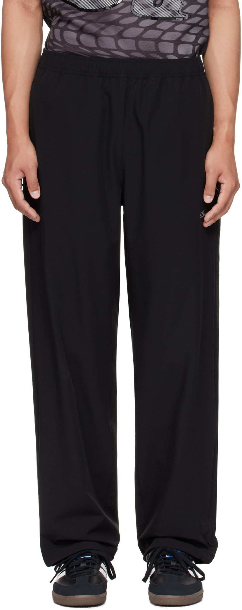 Joggingbukser Dime Dime Athletic Zip Sweatpants Sort | DIMEFA2517BLK