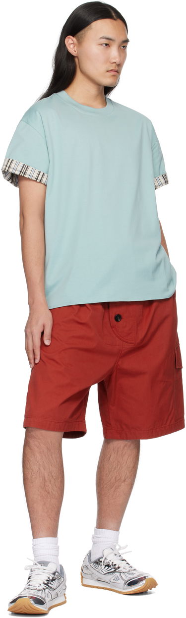 Shorts Bottega Veneta Bottega Veneta Cotton Twill Shorts Rød | 811896V4CS06155, 3