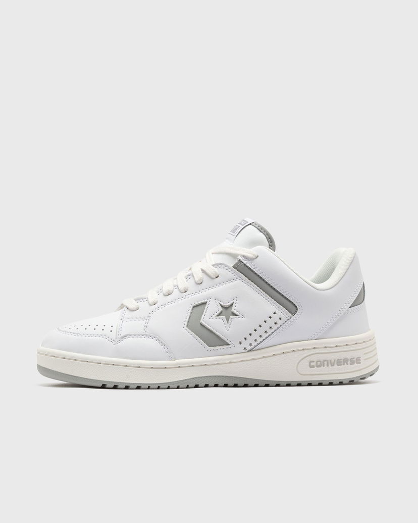 Basketball Converse Weapon Leather Hvid | A12335C