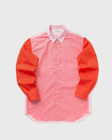 Skjorte Comme des Garçons SHIRT Color-Blocked Woven Long-Sleeve Button-Up Flerfarvet | FP-B051-W25-1, 0