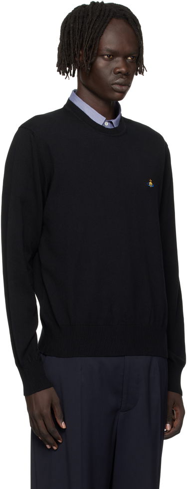 Sweater Vivienne Westwood Vivienne Westwood Alex Round Neck Sweater Sort | 27010012-Y001V-, 1