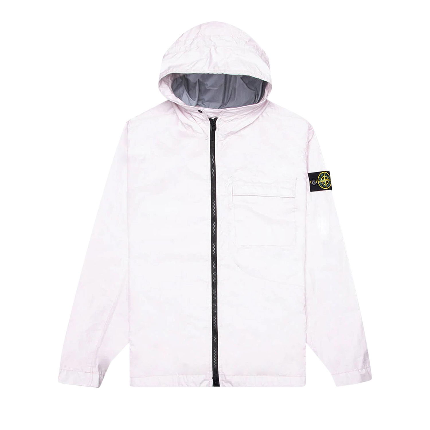 Jakke Stone Island Hooded Jacket Lyserød | 761540223 V0080, 1