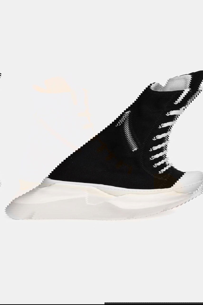Sneakers og sko Rick Owens Rick Owens DRKSHDW Cargo Abstract High-Top Sort | DU02E7841.DO, 1