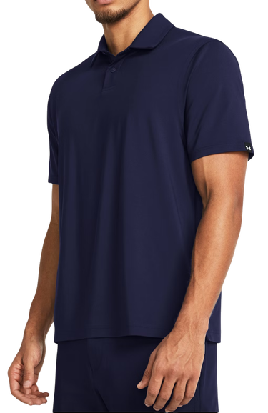 Polo skjorte Under Armour UA T2G Polo Mørkeblå | 1383255-410, 0