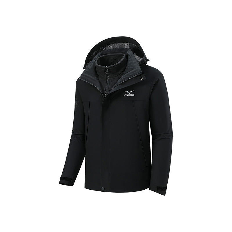 Vindjakke Mizuno 3-In-1 Warm Jacket Sort | A2CE3504