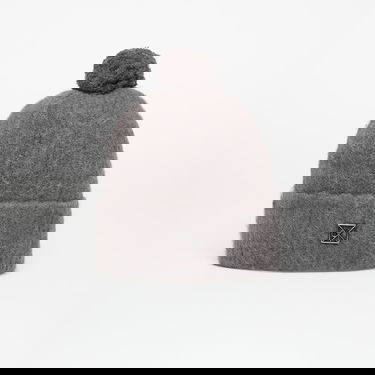 Beanie CALVIN KLEIN Calvin Klein Emblem Brushed Pom-pom Beanie Universal Grå | LV04D8067G N3Z, 0