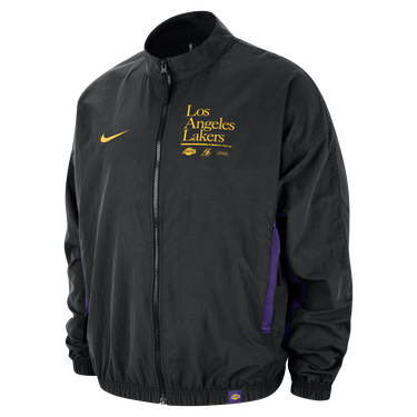Vindjakke Nike NBA Los Angeles Lakers DNA Courtside Jacket Sort | FD8532-010, 2