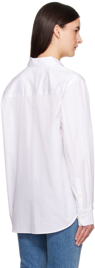 Skjorte Anine Bing Anine Bing Essie Button-Down Shirt Hvid | A-07-11028-WTI26, 2