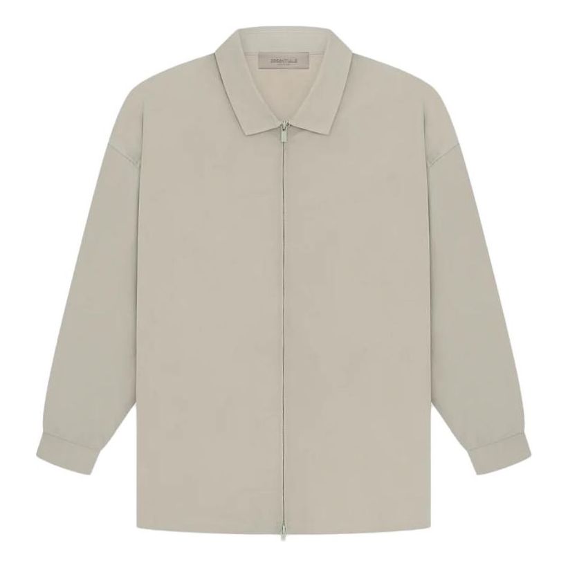 Jakke Fear of God Essentials Barn Long Sleeve Jacket Beige | 202BT224194F