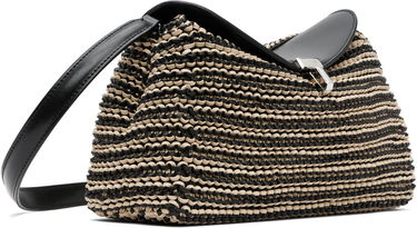 Skuldertaske TOTEME TOTEME T-Lock Woven Leather Clutch Bag Sort | 252-WAL950-LE0134, 3