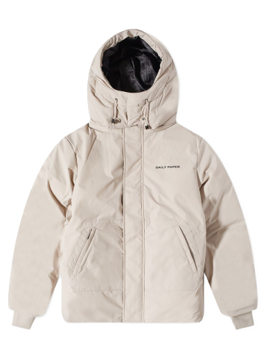 Puffer jakke DAILY PAPER Nuraz Puffer Jacket Beige | 2221194