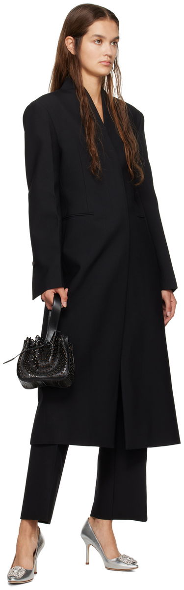 Tilbehør Manolo Blahnik Manolo Blahnik Hangisi Pumps with Jewel Buckle Metalisk | 223-1475, 4