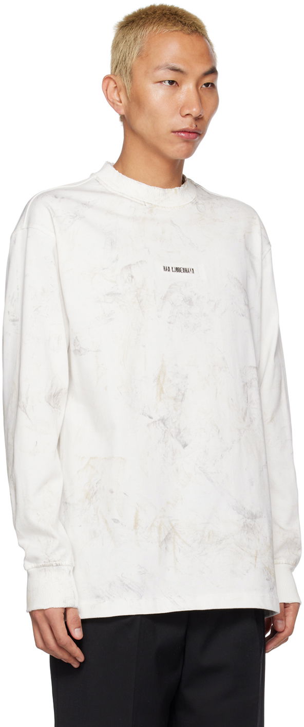 T-shirt Han Kjøbenhavn Kjobenhavn Boxy Long Sleeve T-Shirt Hvid | M-132458, 1