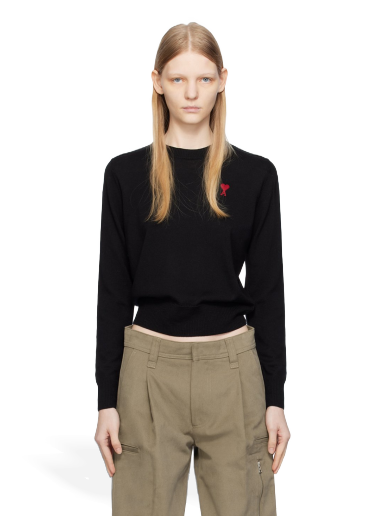 Sweater AMI Sweater Sort | BFFKS111.KN0025