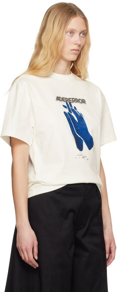 T-shirt ADER ERROR ADER error Persistence of Memory Graphic Tee Hvid | BO01SSTS0114OW, 4