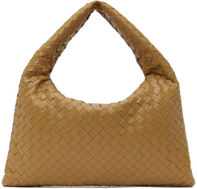 Håndtaske Bottega Veneta Small Hop Bag Brun | 796262 V3IV1
