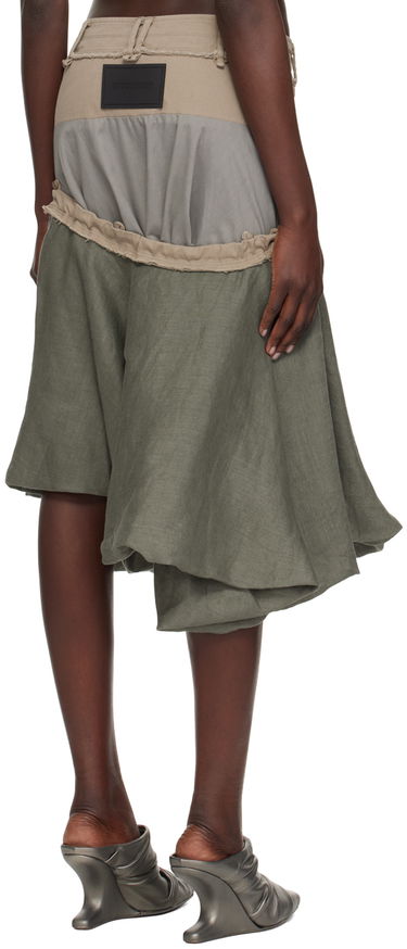 Nederdel Ottolinger Ottolinger Layered Midi Skirt Grøn | 0903901, 2