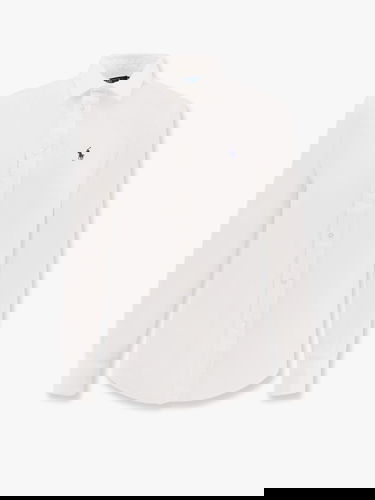 Skjorte Polo by Ralph Lauren Polo Ralph Lauren Women's White Linen Shirt Hvid | 211970730001, 0