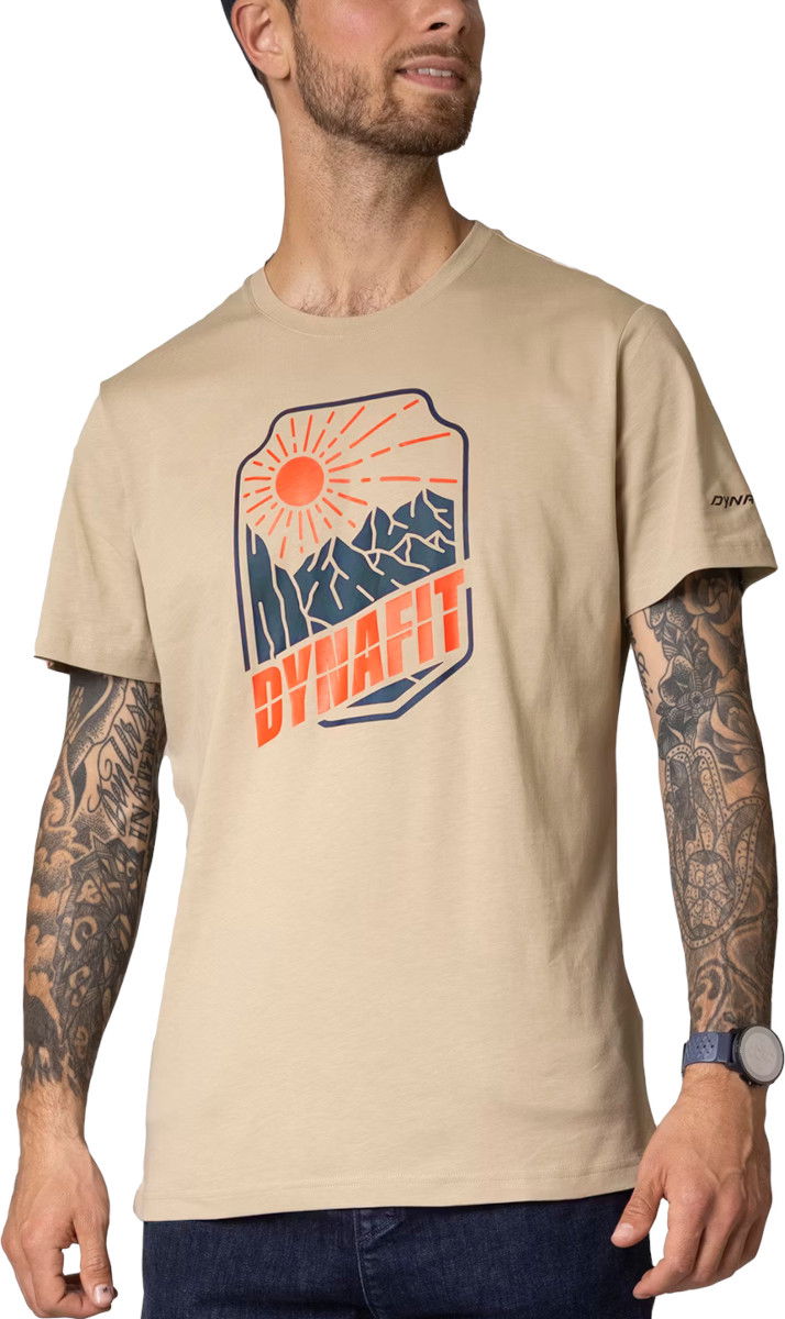 T-shirt Dynafit GRAPHIC T-Shirt Beige | 08-0000070998-5262