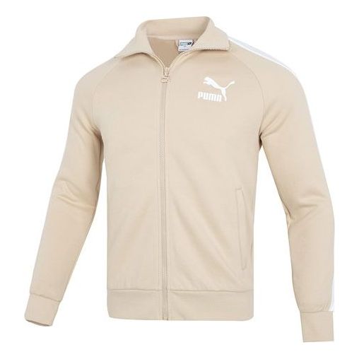 Vindjakke Puma Iconic T7 Track Jacket Beige | 531377-67